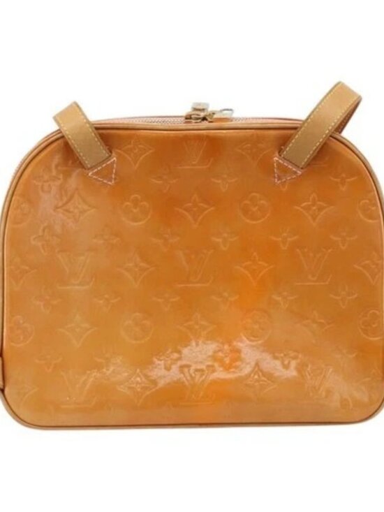 LOUIS VUITTON Vernis Marley Backpack Marshmallow Pink M91039 LV Auth BA11055 main image 7